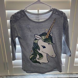 girls long sleeve justice shirt